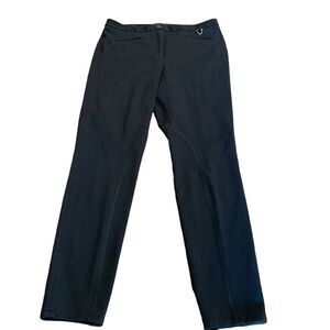 Talbots Black Dalton Riding Pants Stretch 8